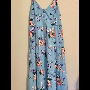 floral sun dress